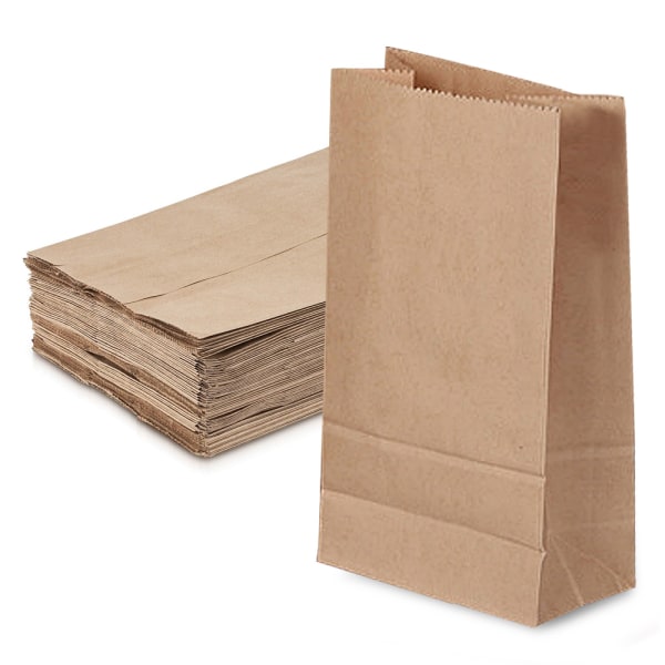 Livsmedels-/matsäck, Kraftpapper för mångsidig användning, brunt papper