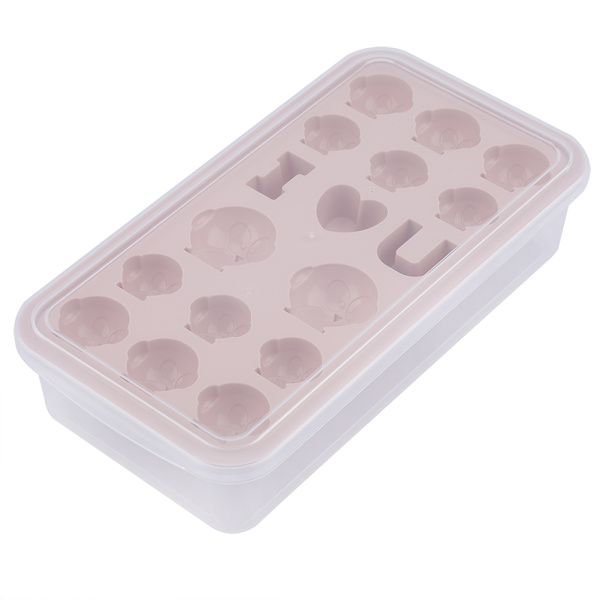 Silikon isform med lock kök DIY frukt mjölkshake
