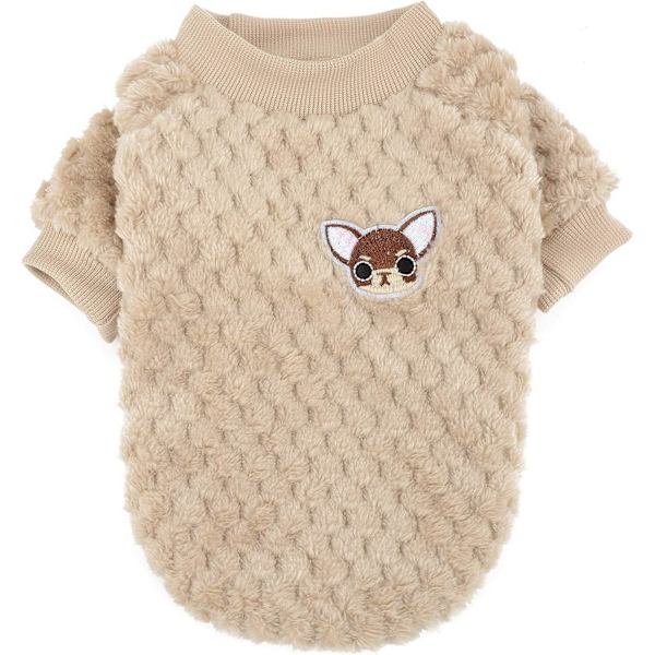 Sweater til Små Hunde/Katte Fleece Vinterfrakker Varme Pullovers Kæledyr