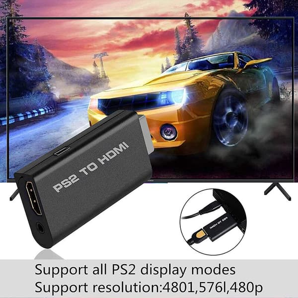 PS2 - HDMI-muunninsovitin, PS2-videomuunnin HDMI:lle
