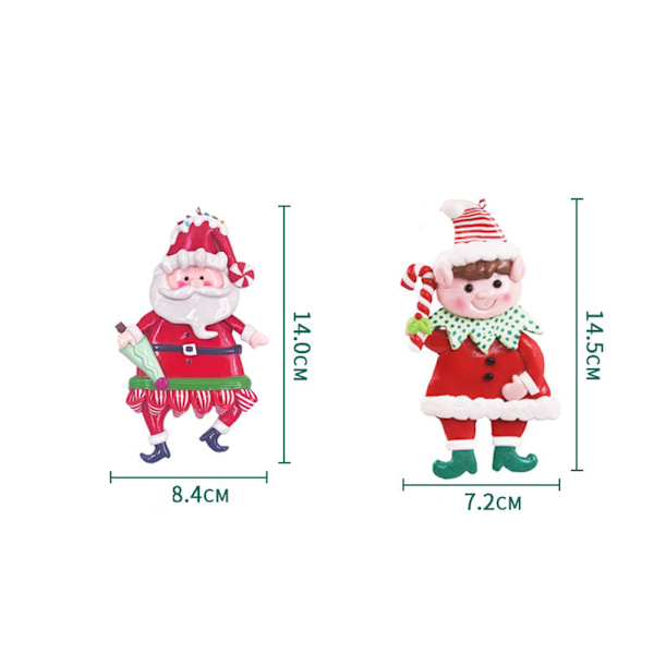 Xmas Tree Hanging chrismtas Doll Santa Claus with Christmas