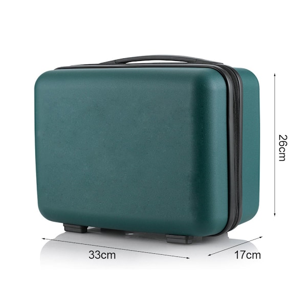 33*26*17cm vattentät universell fläck resväska mini dragkedja PP