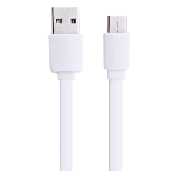 Uttrekkbar flokefri ladekabel USB-C, D-design Mat 1D1521 Beige