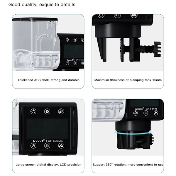 Fisktanksmatare Automatisk matare AF-500 AF-500 AF-500 AF-500