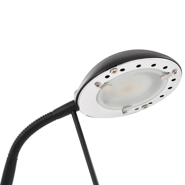 vidaXL Dimbar golvlampa LED 23 W Svart