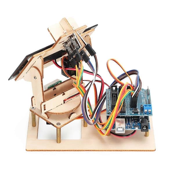 Komplett kit för programmering av solföljarsystem, jättekul STEM-utbildning, fullversion