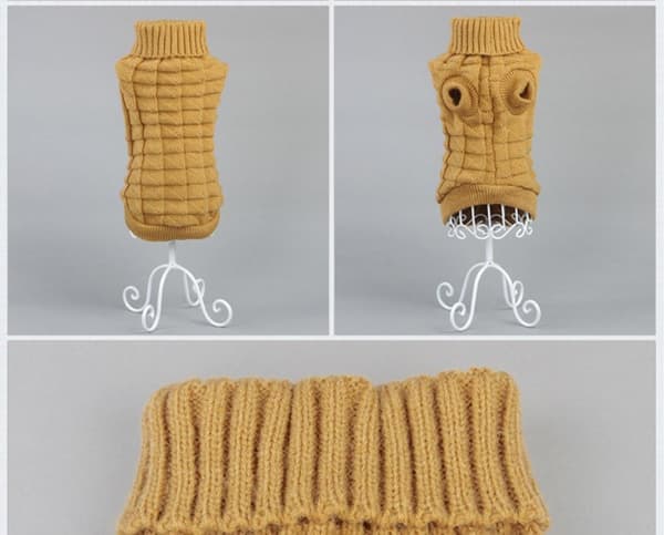 Kæledyrs hvalpe kat hund sweater varm sød mesh frakke tøj efterår vinter