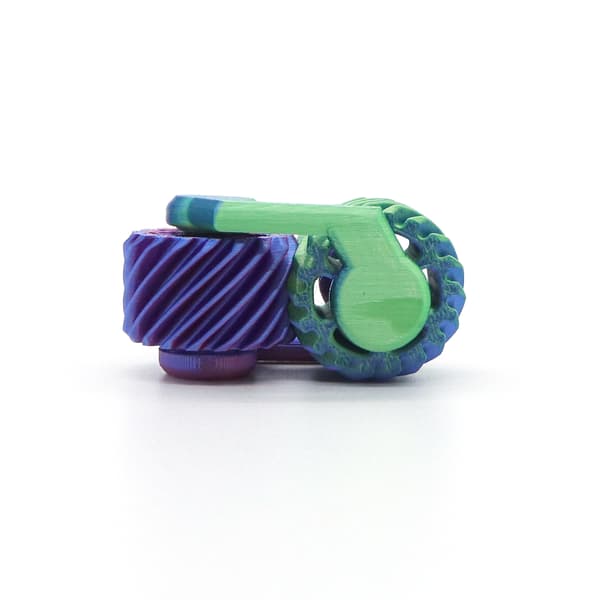 Fidget Spinner - 3D-printed finger wheel, stress ball, mini toboggan