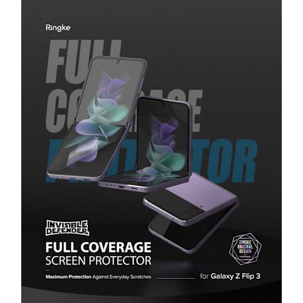 Ringke Galaxy Z Flip 3 2-PACK ID Näytönsuoja Suojakalvo