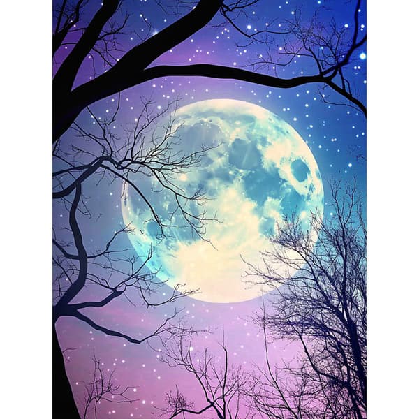 30x40cm Diamond Painting Kit \"Skogsfantasi\" - 021123