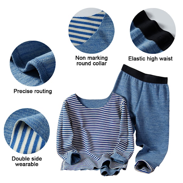 Toddler Pyjamas Flickor Pojkar Varma Bomulls Pyjamasar för Barn