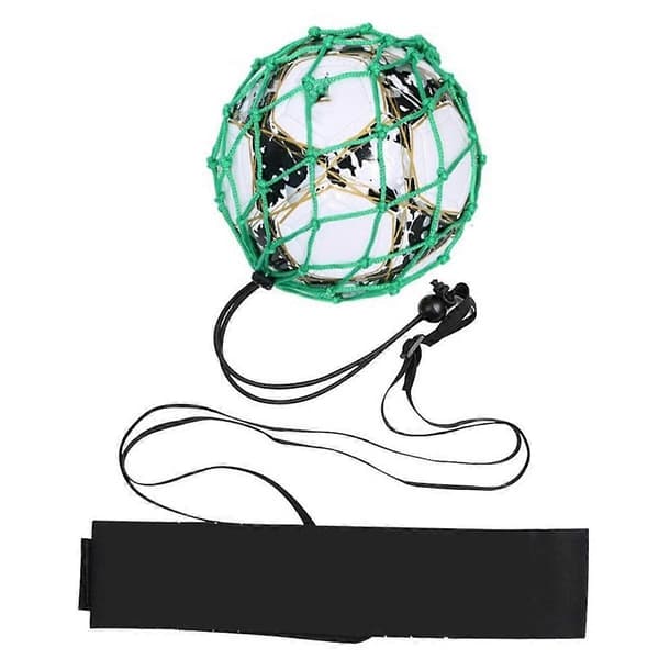 Grønn Bærbar Ballpose, Fotballnettpose, Fet Kryptering + Belte