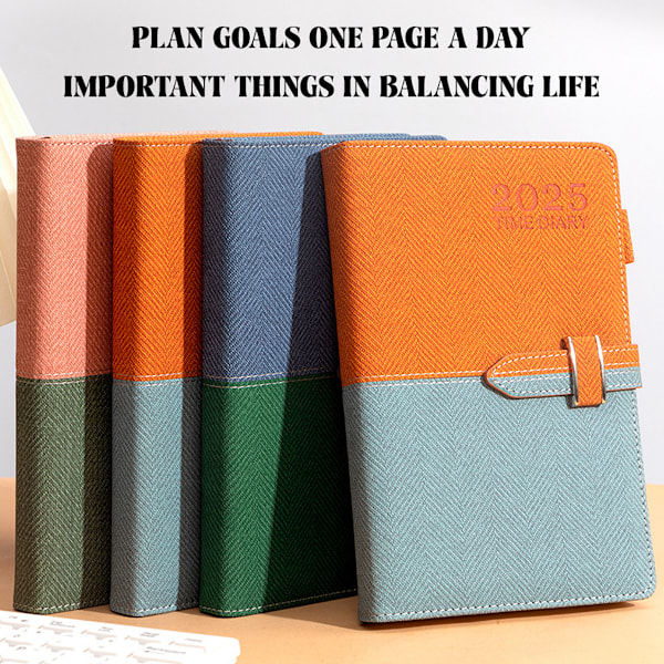 Anteckningsbok i papper, Lärar-anteckningsböcker, 365 Affärs-anteckningsbok, Kalender-anteckningsbok, Planeringsbok, Skrivblock, Agenda Style 3