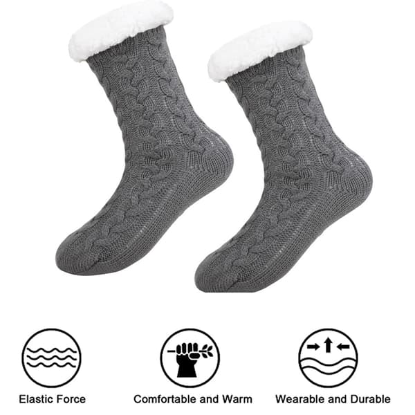 Fuzzy Sutsko Strømper Fluffy Hyggelige Vinter Varme Strømper.