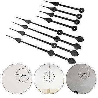 4 st Tysta Klockvisare Utbytbara Klockdelar Precision Quartz Klockvisare