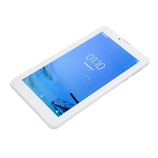 7-tums surfplatta för Android 10.0 2GB RAM 32GB ROM 8-kärnig CPU 2.G 5G WIFI HD IPS-skärm Bärbar surfplatta för kontor 100–240V Blå AU-kontakt