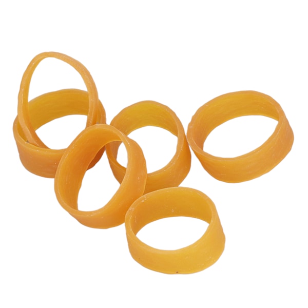 120 st Gummiband Mjuka Starka Elastiska Industriella Gummiband 10 mm Breda 80 mm Omkrets