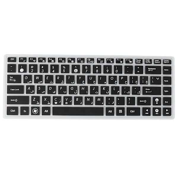 Tangentbordsskydd för ASUS Datortangentbord 1:1 Exakt Passform Tydligt Tryckta Ultratunna Datortangentbordsskydd