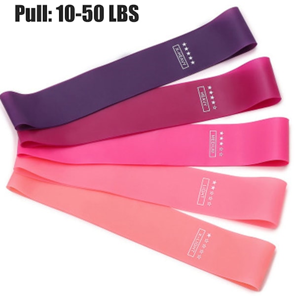 Fit Simplify Resistance Loop Exercise Bands med instruktioner