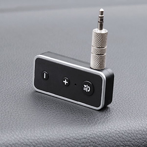 Bluetooth 5.0 aux-adapter, mottagare för ljudbilsats, bärbar