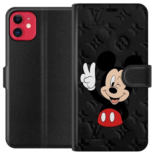 Apple iPhone 11 Plånboksfodral LV Musse Pigg