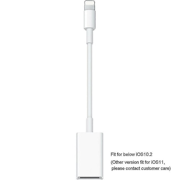 8-stifts OTG-adapter Lightning hane till USB-kabel för iPhone