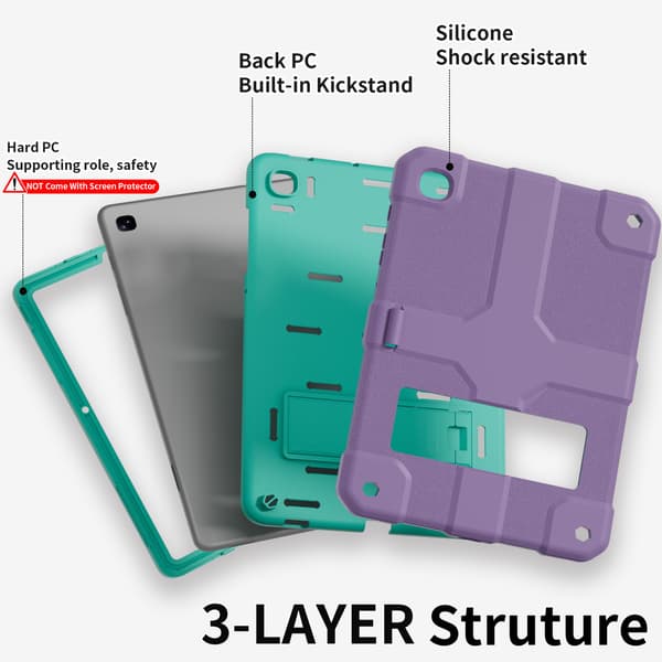 Kompatibel med Samsung S6 Lite 10,4-tums robust surfplattefodral