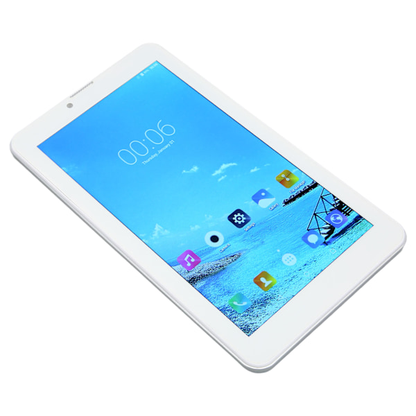 7in Tablet 2.4G 5G RAM 4GB ROM32GB Främre 5MP Bakre 8MP 1960x1080 Octa Cores 5000mAh Tablet för Android10 AU Plug 100 till 240V Röd