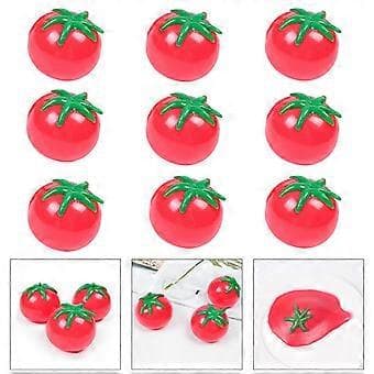 Barnleksaker Kläm Tomat Squishy Bollar Stress Relief Fidget Leksak