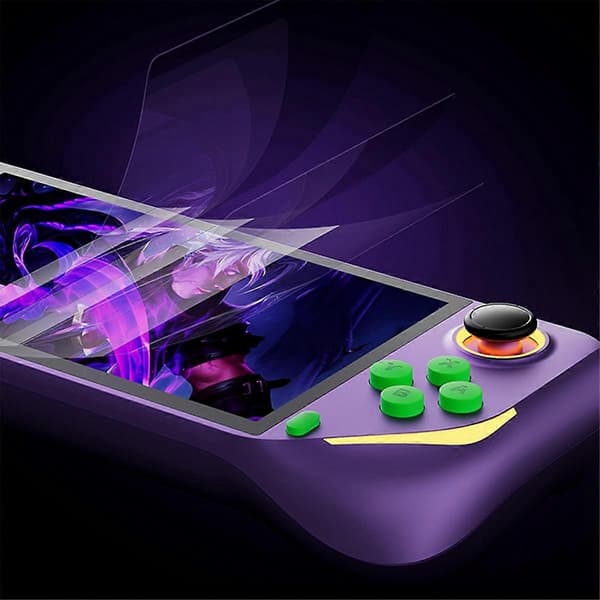 E6Plus Håndholdt Spillekonsol+2xController 128G+20000Spil 5 Tommer Bærbar Arkade Videospilkonsol Understøtter Tilslutning til TV C