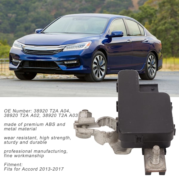 Batteri Strömsensor Direkt Ersättning För Honda Accord 2013-2017 Kontrollmotor Spänning Mät Spänning Robust Och Hållbar Lätt Att Installera Hög