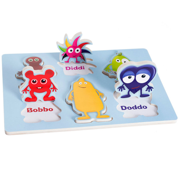 Babblarna Formpussel 6 Figurer
