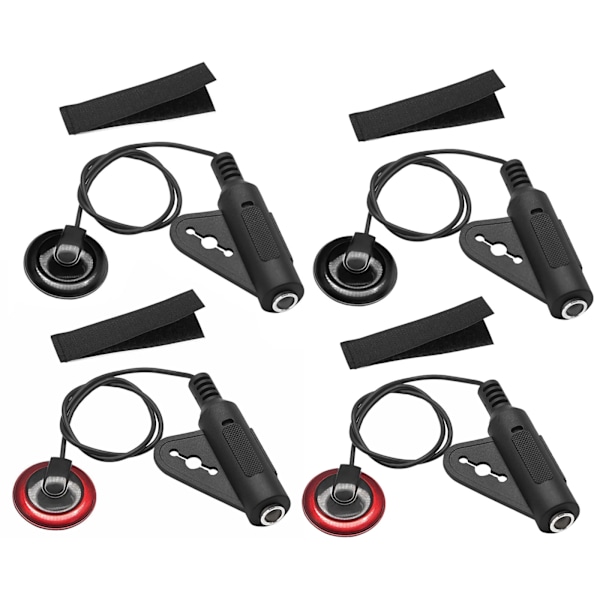 Piezoelektrisk Kontaktmikrofon Pickup Violinmikrofon Pickup Cello Ukulele Mandolin Gitarr Mikrofon Kontakt Pickup
