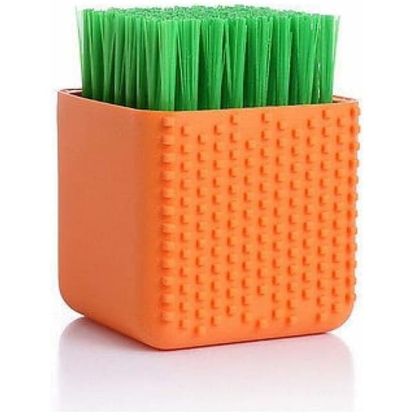 2 st Rena Skor Silikon Diskborste Mini Tvättbräda Kreativ