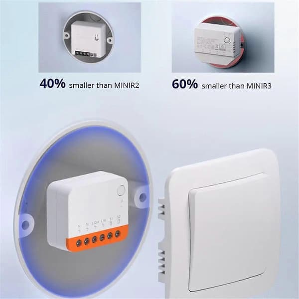 Smart WiFi Lyskontroller Smart Kontroller Fjernkontroll Toveiskontroller Stemme-/App-kontroll Smart Knappekontroller