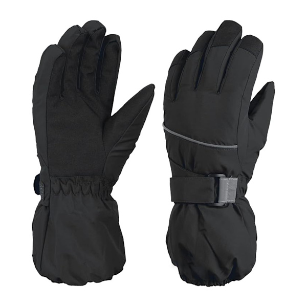 Ski handsker til børn, termiske fleece handsker