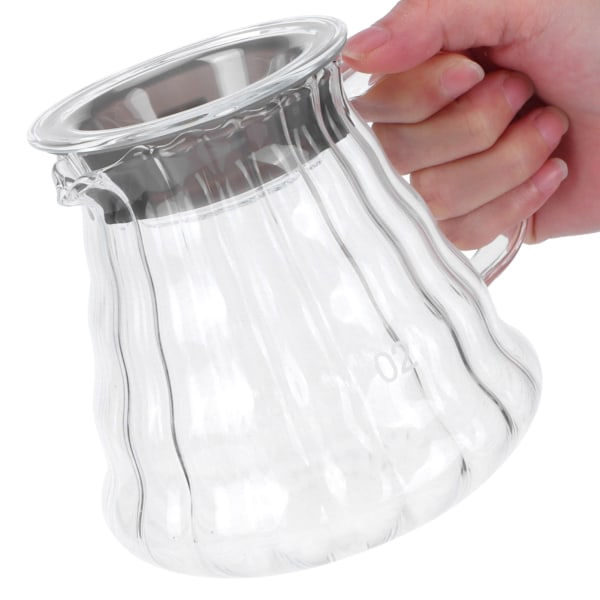 Kaffe Kan Hög Borosilikat Glas Kaffetillverkare Vattenkokare Tekanna