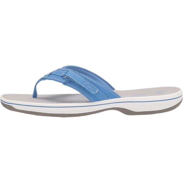 Tåseparator damsandaler med bekväm kilklack sommarsandaler plattform tofflor halkfria flip-flops 9.5