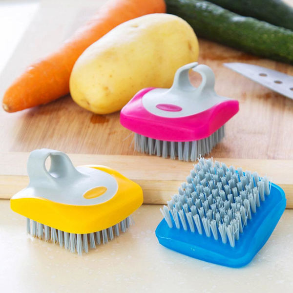 3 st grönsaksborste plastskrubbor för matpotatis