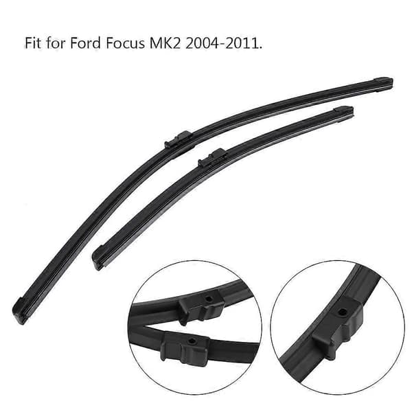 2 stk. forrude viskerblade venstre og højre til Ford Focus MK2 2004-2011