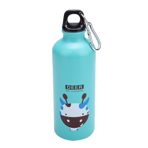 500 ml aluminiumtecknad mugg utomhus resor sport camping vandring
