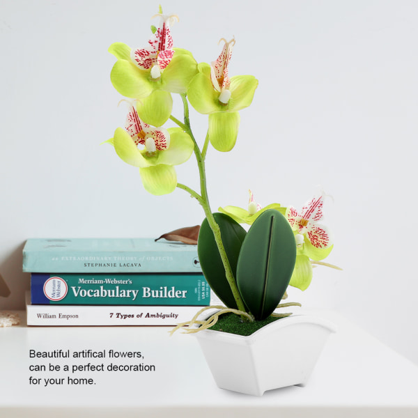 Konstgjord blomma Simulering Fjärilsorkidé Dekorativa växter