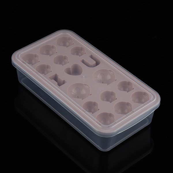 Silikon isform med lock kök DIY frukt mjölkshake