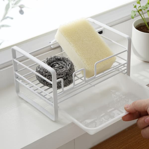 Køkkenvask Organizer Svamp Holder, Køkkenvask Svamp Holder