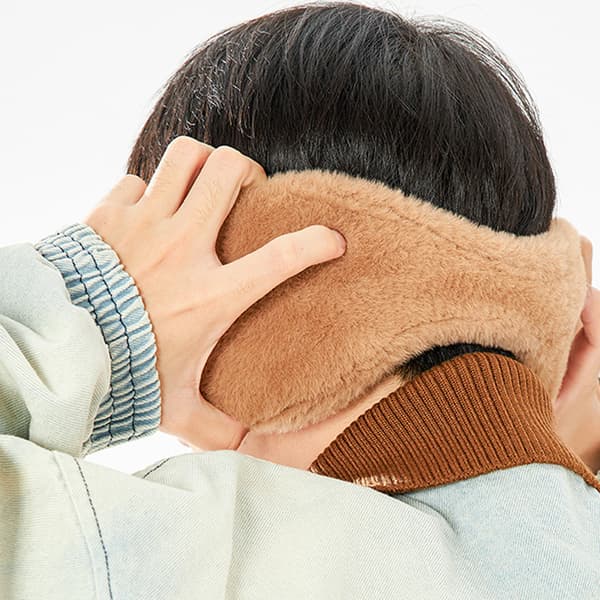 Vinterørevarmer for Unisex Fold Ørevarmere Øreklokker Nakkeørevarmer
