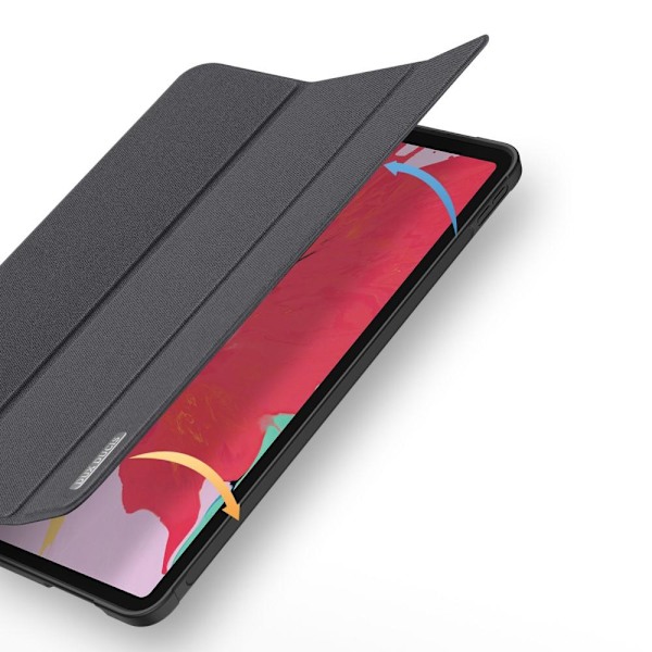 iPad Pro 12.9 2018/2020/2021 DUX DUCIS DOMO Series Tri-Fold Fodral - Svart Black Svart