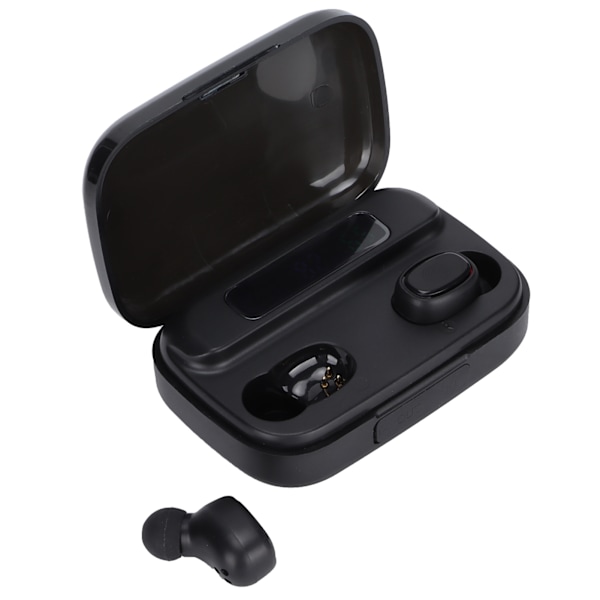 Bluetooth Øretelefon True Wireless Stereo Smart Forbindelse Genopladelige Binaurale Øretelefoner