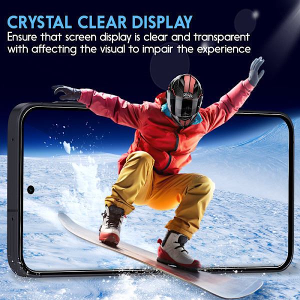 2-Pack SAMSUNG A55 Skärmskydd - Härdat Glas 9H - Super kvalitet 3D