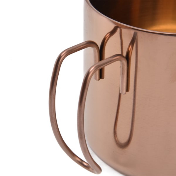 Kaffe Mugg Rostfritt Stål 400ml Hållbar Praktisk Bärbar