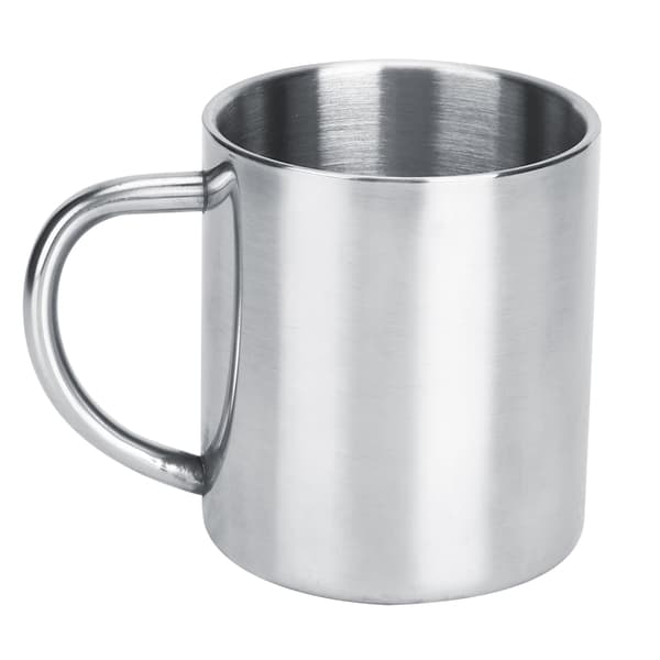 300 ml tyk dobbeltlags kaffekop/tekop i rustfrit stål